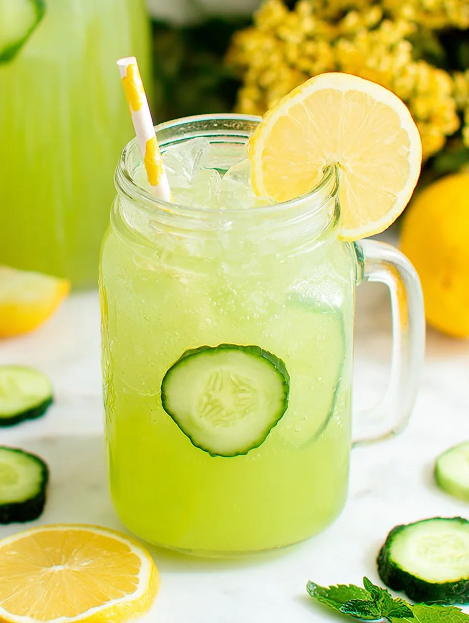 Craft Your Perfect Cucumber Lemonade: Lemon, Lime & Herb Choices